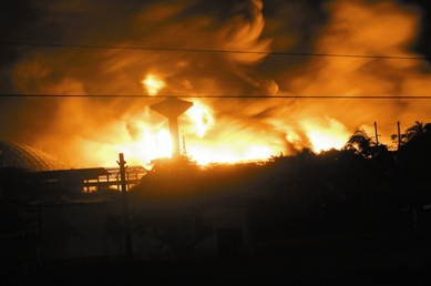 2022年8月7日古巴储油罐遭雷击后连续爆炸